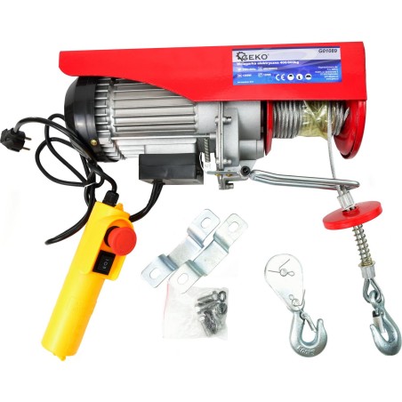 Geko Elektrische Winde 400/800 kg (1)