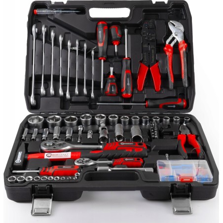 Forcekraft-Werkzeugsatz, 99-teilig, 1/4", 1/2" (Sechskant)