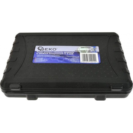 Geko TESTER ZUR MESSUNG DES KOMPRESSIONSDRUCKS IN BENZINMOTOREN NR. 6 LCD (20) G02509 GEKO