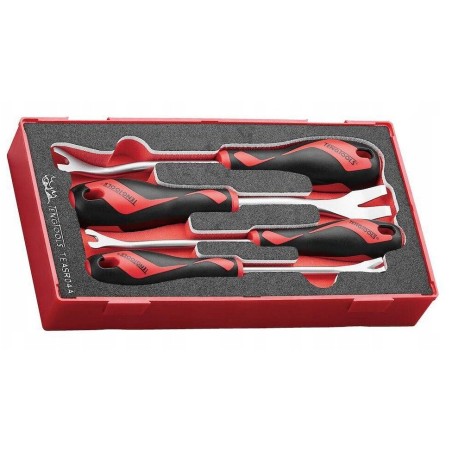 4-teiliges Set zum Entfernen von Panelklemmen von Teng Tools TEASR04A