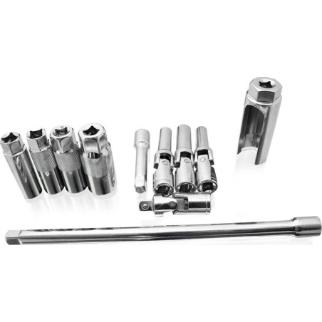Bituxx Zündkerzenschlüssel-Set, 11-teilig
