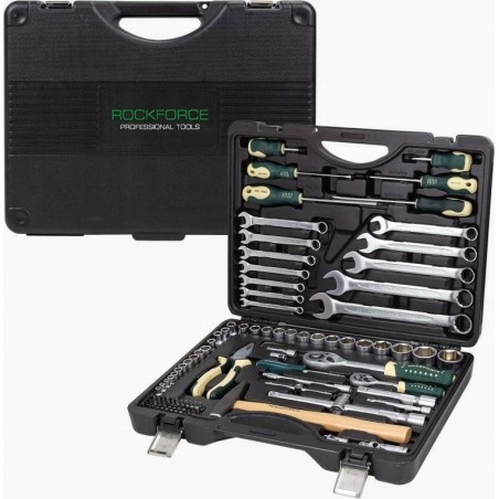 Rockforce-Werkzeugsatz ROCKFORCE SCHRAUBENSCHLÜSSELSATZ 110-teilig 1/2"  1/4"  RF-41101-5