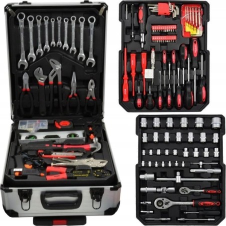 Geko-Werkzeugset Werkzeugkoffer (187-teilig) G10855 GEKO