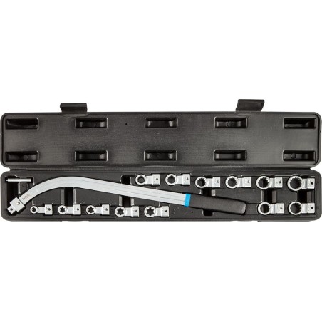 Neo-Schlüssel zum Ausbau von Spannvorrichtungen mit austauschbaren Aufsätzen, 14-teilig (11-169)