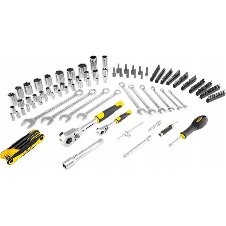 Stanley-Werkzeugsatz STANLEY SCHRAUBENSCHLÜSSEL-SATZ 175-teilig 1/4 - 1/2