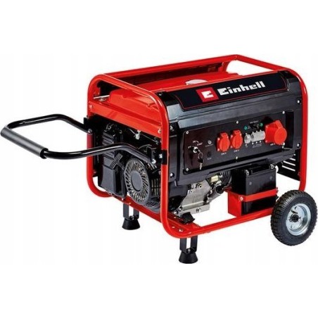 Einhell-Benzingenerator TC-PG 65/E5, Generator (rot/schwarz, 8,0 kW)