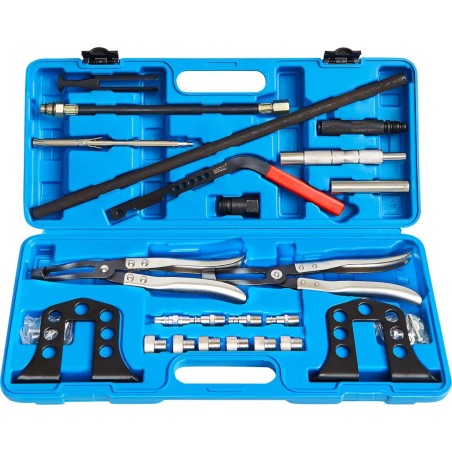 MSW Ventilfederabzieher für Benzin- und Dieselmotoren mit 8/16/24 Ventilen – Set Ventilfederabzieher für Motoren