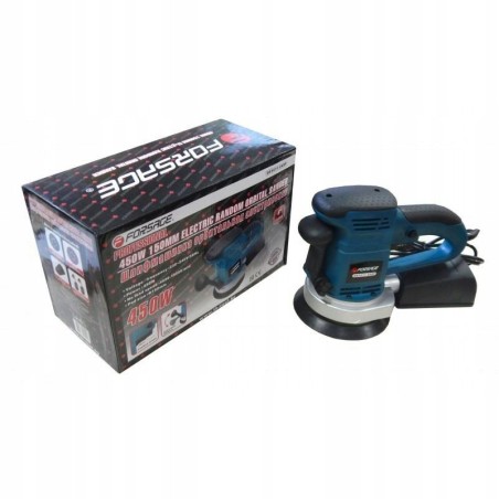 Oszillierende Schleifmaschine mit Staubabsaugung und zusätzlichen Kohlebürsten (220 V, 450 W, 4000–13000 U/min, Ø 150 mm)