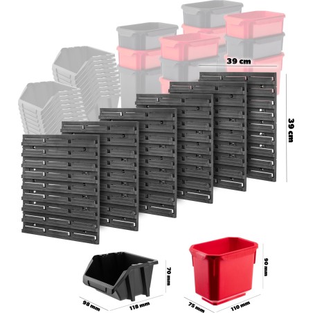 Kadax-Werkzeugset KADAX-Werkzeugset: Tafel 117 x 78 cm, 6 x 39 x 39 cm