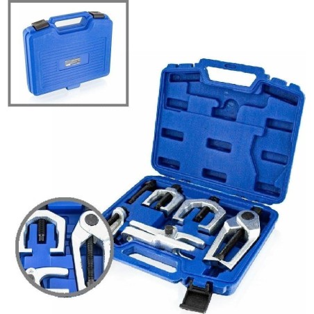 Bituxx Set zum Abziehen der Spurstange mit Kugelgelenk, 6-teilig