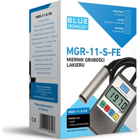 Blue Technology Lackdickenmessgerät MGR-11-S-FE