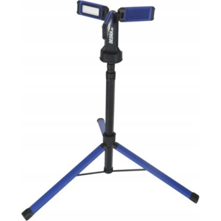 Dedra Multifunktionale, klappbare LED-Leuchte, 4500 lm, Stativ, zwei Lichtfarben