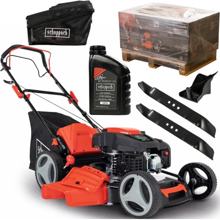 Scheppach-Benzinrasenmäher Scheppach-Benzinrasenmäher MS225-56 + Öl + Messer