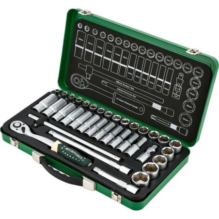 Rockforce-Werkzeugsatz 1/2" 36-teilig (8–32 mm) (Sechskant)