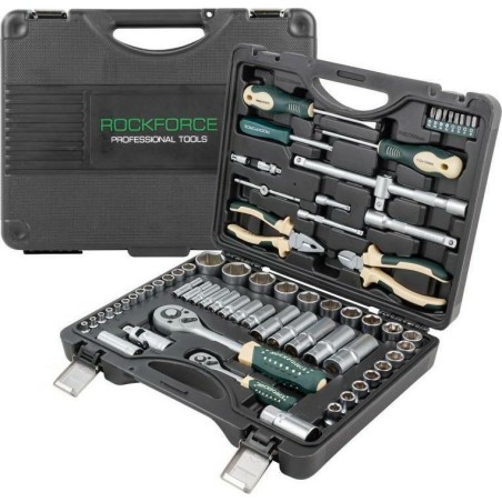 Rockforce-Werkzeugsatz SCHRAUBENSCHLÜSSEL-SATZ  69-teilig 1/2" 1/4" RF-4603-5