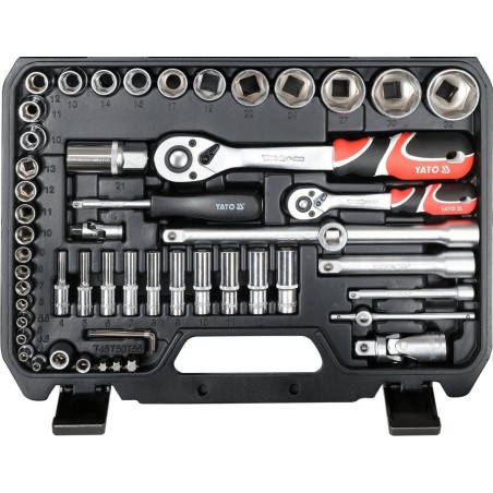 Yato-Werkzeugsatz 1/4" und 1/2"  93-teilig Yato