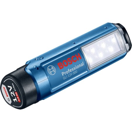 Bosch Akku-LED-Taschenlampe GLI 12V-300, 12 V, 300 lm, ohne Akku und Ladegerät (06014A1000)