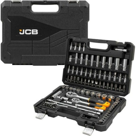 JCB-Werkzeugsatz JCB-Schlüsselsatz  94-teilig 3/8" 1/4"