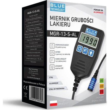 Lackdickenmessgerät MGR-13-S-AL