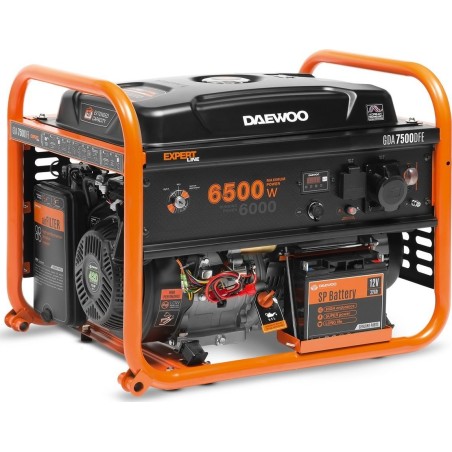 Daewoo-Stromaggregat GDA 7500DPE-3 DUAL POWER 6500 W, 3-phasig