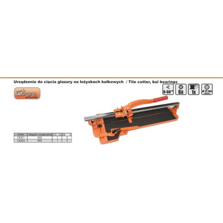 Fliesenschneider Corona 800 mm (C8204)