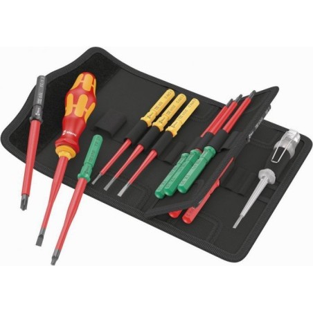 Wera-Werkzeugset KRAFTFORM KOMPAKT VDE16 EXTRA SLIM 1 TOOL FINDER, 16-teilig