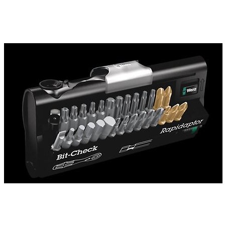 Wera Bit-Check 30 Zyklop Mini 1 Werkzeugset, 30-teilig (05073640001)