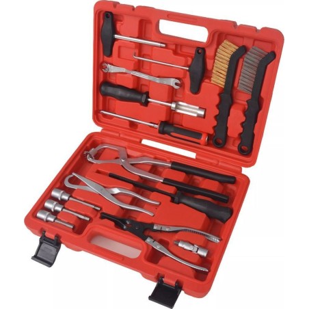 vidaXL 15-teiliges Set für die Montage und Wartung von Bremsen