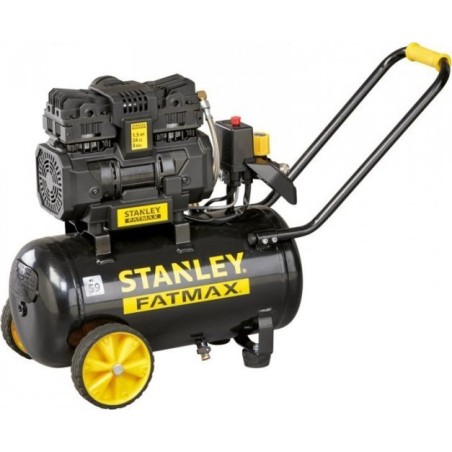 Stanley-Autokompressor FATMAX – ölfreier, geräuscharmer Kompressor, 24 l, 8 bar, 1,5 PS (1 Stück)