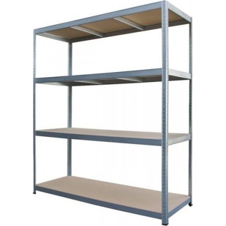 METALLREGAL R250 XXL 180 × 160 × 60 cm, VERZINKT (1 STÜCK)