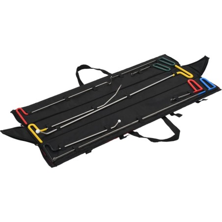 vidaXL 8-teiliges Set zum Ausbeulen von Dellen, Edelstahl (210549)