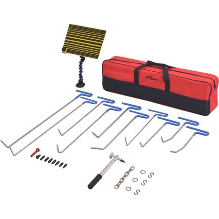 vidaXL 28-teiliges Set zum Ausbeulen von Dellen, Edelstahl (210398)