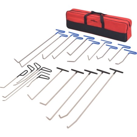 vidaXL 21-teiliges Set zum Ausbeulen von Dellen, Edelstahl