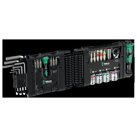 Wera 05049025001 Schlüssel- und Werkzeugsatz, 50-teilig