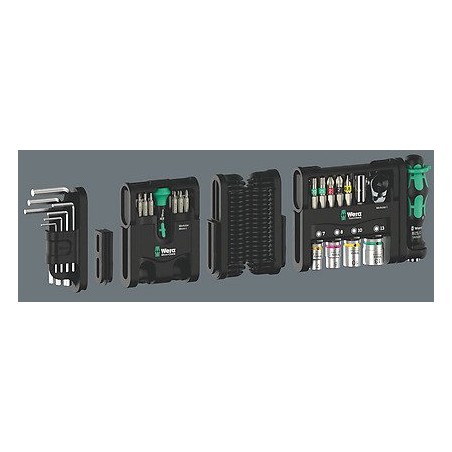Wera 05049025001 Schlüssel- und Werkzeugsatz, 50-teilig