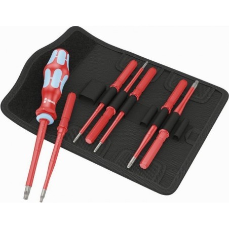 Wera-Werkzeugset KRAFTFORM-SCHRAUBENSATZ KOMPAKT VDE STAINLESS 8 EX.SLIM1 (1 Satz)