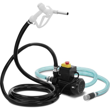 MSW Elektrische Dieselkraftstoffpumpe für Zapfsäulen SET IP55 230 V 370 W 40 l/min Dieselkraftstoffpumpe für Zapfsäulen