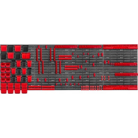 Kadax Werkzeugtafel Wand 232 x 78 cm, 122 Teile