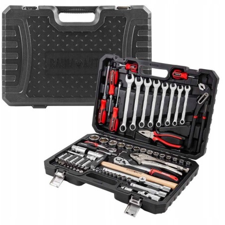 78-teiliges Werkzeugset (1/2" und 1/4") (Sechskant) (4–32 mm)