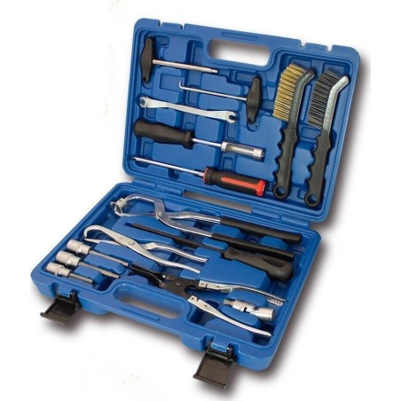 Bituxx Universal-Werkzeugsatz für Bremsscheiben und Trommelbremsen, 15-teilig