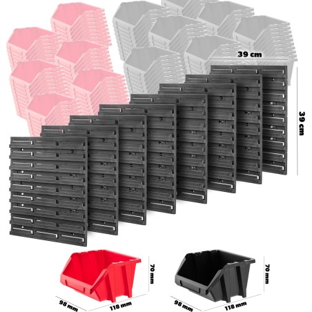 Kadax-Werkzeugset KADAX-Werkzeugset: Tafel 156 x 78 cm, 8 x 39 x 39 cm