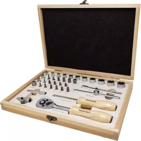 Rockforce-Werkzeugset ROCKFORCE SCHRAUBENSCHLÜSSEL-SET     1/4" 38-teilig