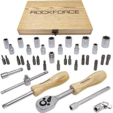 Rockforce-Werkzeugset ROCKFORCE SCHRAUBENSCHLÜSSEL-SET     1/4" 38-teilig