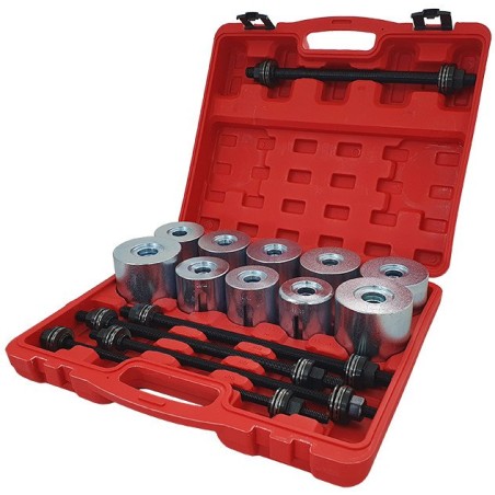Abzieher für Lagerbuchsen – Adapter für Presswerkzeug 34–90 mm SW2 + Koffer