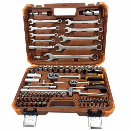 82-teiliges Werkzeugset 1/4" & 1/2" (Sechskant) (4–32 mm)