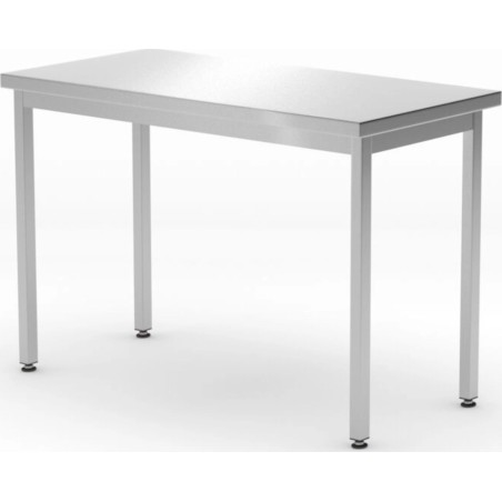 Hendi Arbeitsplatte für die Küche, zentral, aus Stahl, Budget Line, 800 x 600 x 850 mm – Hendi 817063 Arbeitsplatte für die Küche, zentral