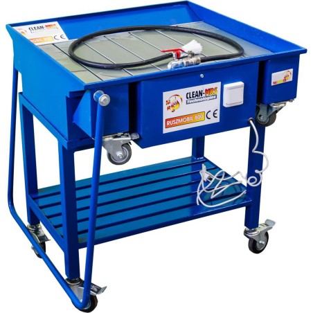 Marwis Werkstatt-Reinigungsgerät für Motor- und Fahrwerksteile RUSZMOBIL 800 2-in-1 Mobiles Werkstatt-Reinigungsgerät RUSZMOBIL 800 2-in-1