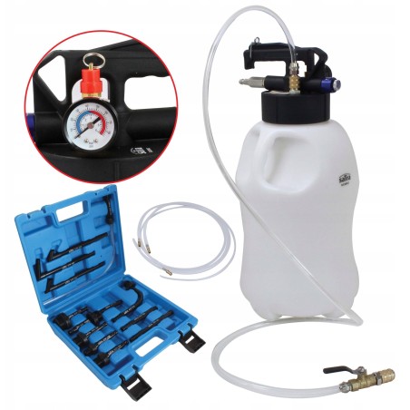 SATRA-Druckluftpumpe für Automatikgetriebeöl, 10 l