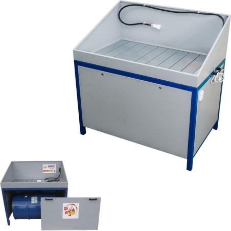 Marwis Werkstatt-Waschmaschine mit geschlossenem Kreislauf für Teile und Werkzeuge MST 1200 Umweltfreundliche Werkstatt-Waschmaschine MST 1200