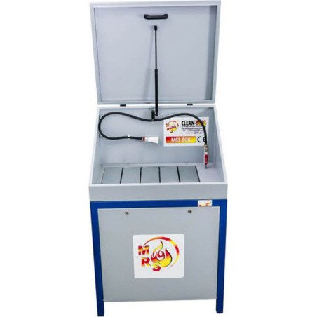 Marwis Werkstatt-Teilewaschanlage mit geschlossenem Kreislauf MST 800 mit Abdeckung Umweltfreundliche Werkstatt-Teilewaschanlage MST 800 mit Abdeckung